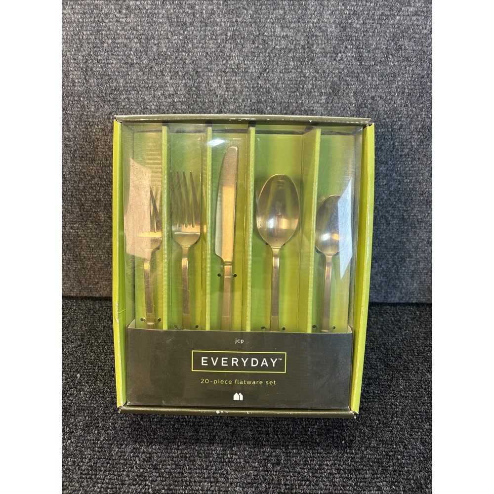 Oneida Allay Champagne 20 Pc Flatware Set from JCP~IOB